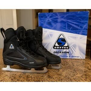 Jackson Softec Elite Men’s Ice Skates Size 9 Black ST7002